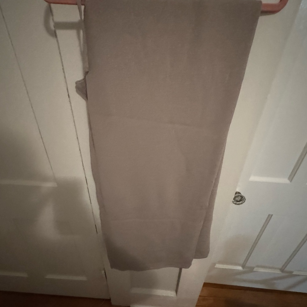 Viscose  Wide Leg Women's Pants in Tule Fog